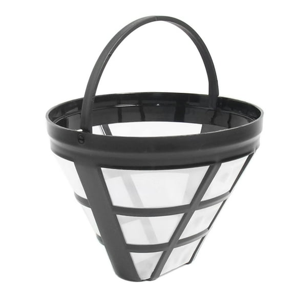 Cesta de filtro reutilizable para cafetera, paquete de 4 unidades, Cestlaive No.4 Cone