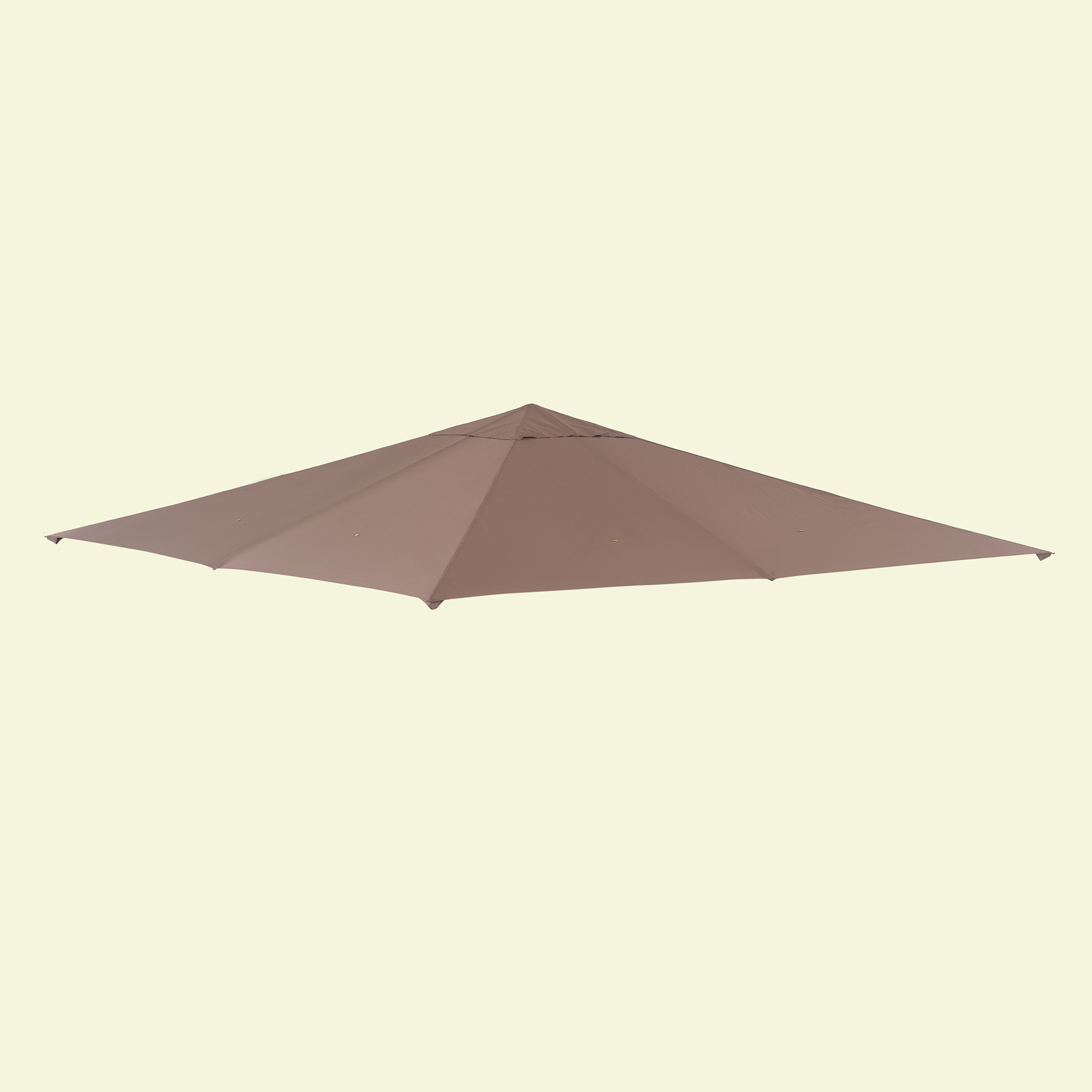 Sunjoy Replacement Canopy fo Gazebo, 10 x 10 Ft Single Tier Original Version, Tan