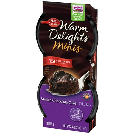 General Mills Betty Crocker Warm Delights Minis Cake Mix, 2 ea Box
