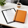 thumbnail image 5 of Foldable Plastic File Folder Organizer with Elastic Strap, Expanding 2-Compartment Document Holder for Office, Business & Travel, 5 of 5