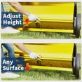 thumbnail image 4 of 26-Inch Push Lawn Sweeper with 4-Brush System & Large 7 cu. ft. Hopper Bag, Lawn and Leaf Cleanup Collector with Durable Wheels, Ideal for Grass, Lawn and Leaf Cleanup Y, 4 of 6