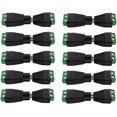 thumbnail image 5 of 15 pares de conectores macho hembra CC de 12 V/24 V 2,1 x 5,5 mm, para CCTV coaxial Cat5 Cat6, 5 of 5