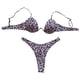 thumbnail image 1 of Bikini de acero envuelto duro Traje de baño sexy europeo y americano Traje de baño de playa de verano, 1 of 7