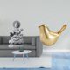 thumbnail image 2 of Figura De Pájaro Dorado Guan Yin, Estatua De Buda Femenina, Animal Feng Shui, Escultura Moderna Para Decoración Del Hogar, Para Centros De Mesa De Pasillo Interior., 2 of 8