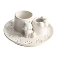 thumbnail image 2 of Porta incienso, decoración del hogar, centros de mesa, adorno de mesa, plato de vela de gato, portavelas de cerámica para sala de estar, casa de té, 2 of 8