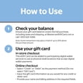 thumbnail image 4 of Mastercard® $25 Silver Bowtie eGift Card (Plus $3.84 Purchase Fee) [Email Delivery], 4 of 5