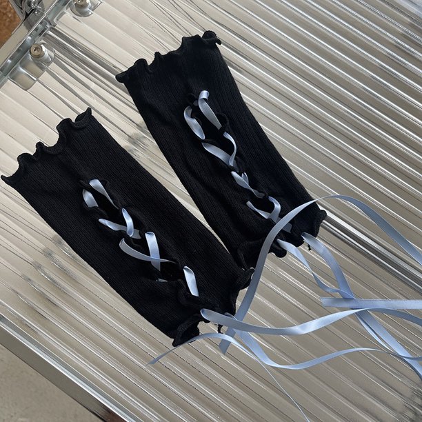 Pendientes hechos a mano con manga de mano para niña adolescente con guantes, guantes de cosplay femeninos