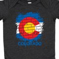 thumbnail image 4 of Inktastic Graffiti Colorado State Flag Boys or Girls Baby Bodysuit, 4 of 5