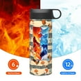 thumbnail image 6 of Fotbe Funny Chicken Pattern 18oz Sports Insulated Kettle Stainless Steel Sports Insulated Kettle For Running Hiking Cycling Climbing Man'S Woman'S Water Bottle, 6 of 8