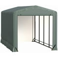 thumbnail image 1 of ShelterTube Wind and Snow-Load Rated Garage, 10x18x10 Green, 1 of 7