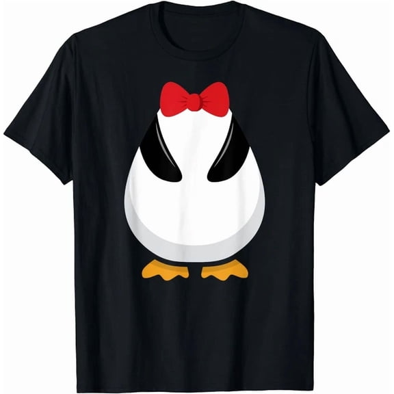 Hot Trending Kiraa Tee With Penguin Costume Outfit Bowtie Cute Animal Unisex S-5Xl T-Shirt