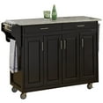 thumbnail image 1 of Homestyles Chariot de Cuisine en Bois Create-a-Cart, Noir, 1 of 26