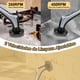 thumbnail image 3 of Cepillo Electrico para Baño Limpieza [IPX8 Resistente al Agua],350-450RPM,con 9 Cabezales de Cepillo Reemplazables,Mango Ajustable en 4 Niveles hasta 130cm,2600mAh,para Baños y Pisos, 3 of 7