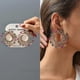 thumbnail image 5 of Summer Beach Beads Crystal Geometric Dangle Earrings For Women Boho--10|Model code4334 10, 5 of 5