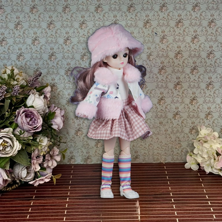 Twfbrm Baby Joint Dolls Small Princess Baby Dolls for Girls