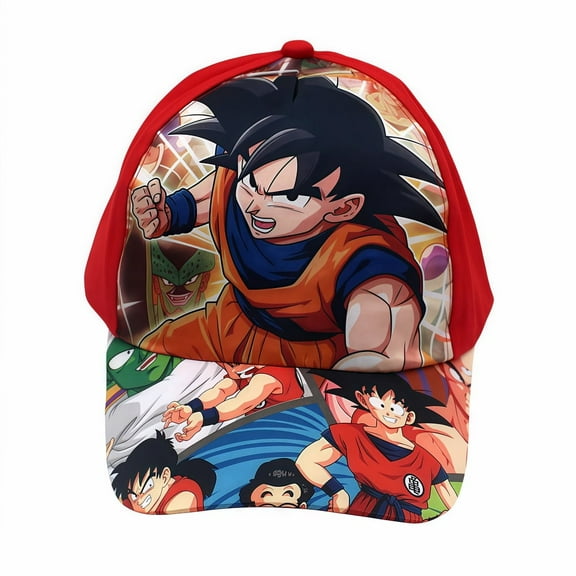 DB Dragon Anime Ball Themed Baseball Cap - Fun CartoonGraphics, Comfortable Fit for Anime Fans
