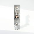 thumbnail image 6 of Furinno Reed 5-Tier Space Saving Corner Storage Display Shelf, Bookshelf, White, 6 of 6