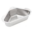 thumbnail image 3 of Abbracc Kitchen Sink Drain Leftovers Colander Food Residue Sink Strainer Colander Argent, 3 of 9