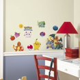 thumbnail image 2 of Adhesivos de pared RoomMates con diseño icónico de Pokémon, pelar y pegar, 24 unidades, 2 of 3