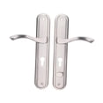 thumbnail image 2 of Manijas de seguridad para puertas, accesorio de acero inoxidable, elegante, portátil, resistente al viento. Apertura a la izquierda, 2 of 9