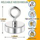 thumbnail image 3 of Fishing Magnets 150lbs High quality Neodymium Magnet钕磁铁, 3 of 4