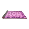 thumbnail image 2 of Ahgly Company Indoor Square Oriental Pink Traditional Area Rugs, 6' Square, 2 of 4