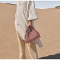 thumbnail image 4 of Bolso de mano tipo bandolera de piel de vaca auténtica para mujer de Polene, tipo lonchera, con forma de bola de masa, para el día de San Valentín, 4 of 6