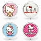 thumbnail image 3 of Espejo de maquillaje compacto plegable con logotipo personalizado, bonito espejo de bolsillo portátil de viaje con dibujos animados para gato pequeño, artículos de regalo para niña, 3 of 4