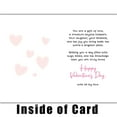 thumbnail image 4 of Valentines Day Card Granddaughter Bear Greeting Card - 5.3x8 - Made in the USA, 4 of 4