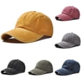thumbnail image 3 of Trayknick Casquette Hip-Hop Unie Mode Unisexe Ajustable Casquette de Baseball Sport Snapback, 3 of 13