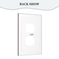 thumbnail image 4 of Panel de interruptores de pared con marco romano de cuero simple y luces de conmutación de comandantes, interruptor de luz simple, doble o con tirador, 4 of 8