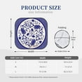 thumbnail image 3 of Haiem Blue And White Porcelain Pattern Car Windshield Sun Shade (2 Pieces) Foldable Windshield Sun Shade Car Accessories for Truck SUV Pickup-Small, 3 of 7