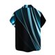 thumbnail image 4 of Blusa y camisa de manga corta con cuello vuelto para hombre, cárdigan ligero de manga corta con botones y cuello vuelto, camisa de manga corta con cuello vuelto, blusa de poliéster para hombre, 4 of 4