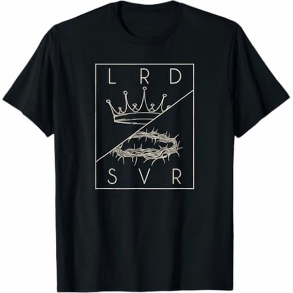 Vintage Retro Jesus Christian Lord & Savior graphic T-Shirt