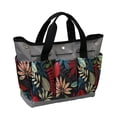 thumbnail image 4 of Ruiboury Cloth Durable Multi-Pocket Tool Bag For Organized Tool Storage Gardening Tool Bag Tool Storage Bag Grey flower color 5Set, 4 of 6