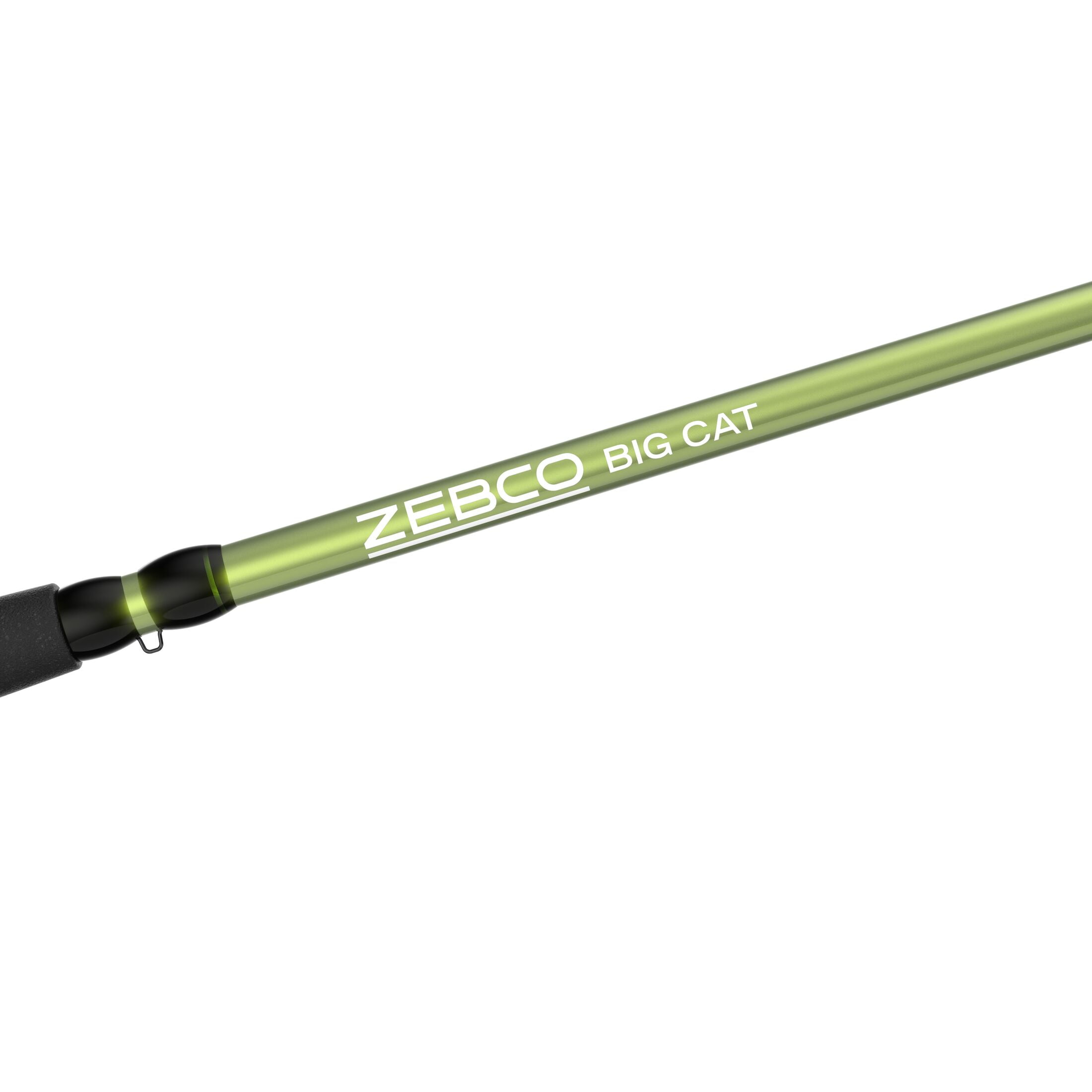 Zebco Big Cat Conventional Reel and Fishing Rod Combo, 8-Foot Rod, Size 500 Reel, Right-Hand Retrieve, Green