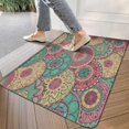 thumbnail image 3 of Bohemian Retro Color Diamond Pattern (7) Door Mat Welcome Door Mat for Front Door, Home Entrance, Yard, Floor, Patio, Non Slip Spring Summer Welcome Mat Indoor Outdoor Doormat 30"*17", 3 of 6