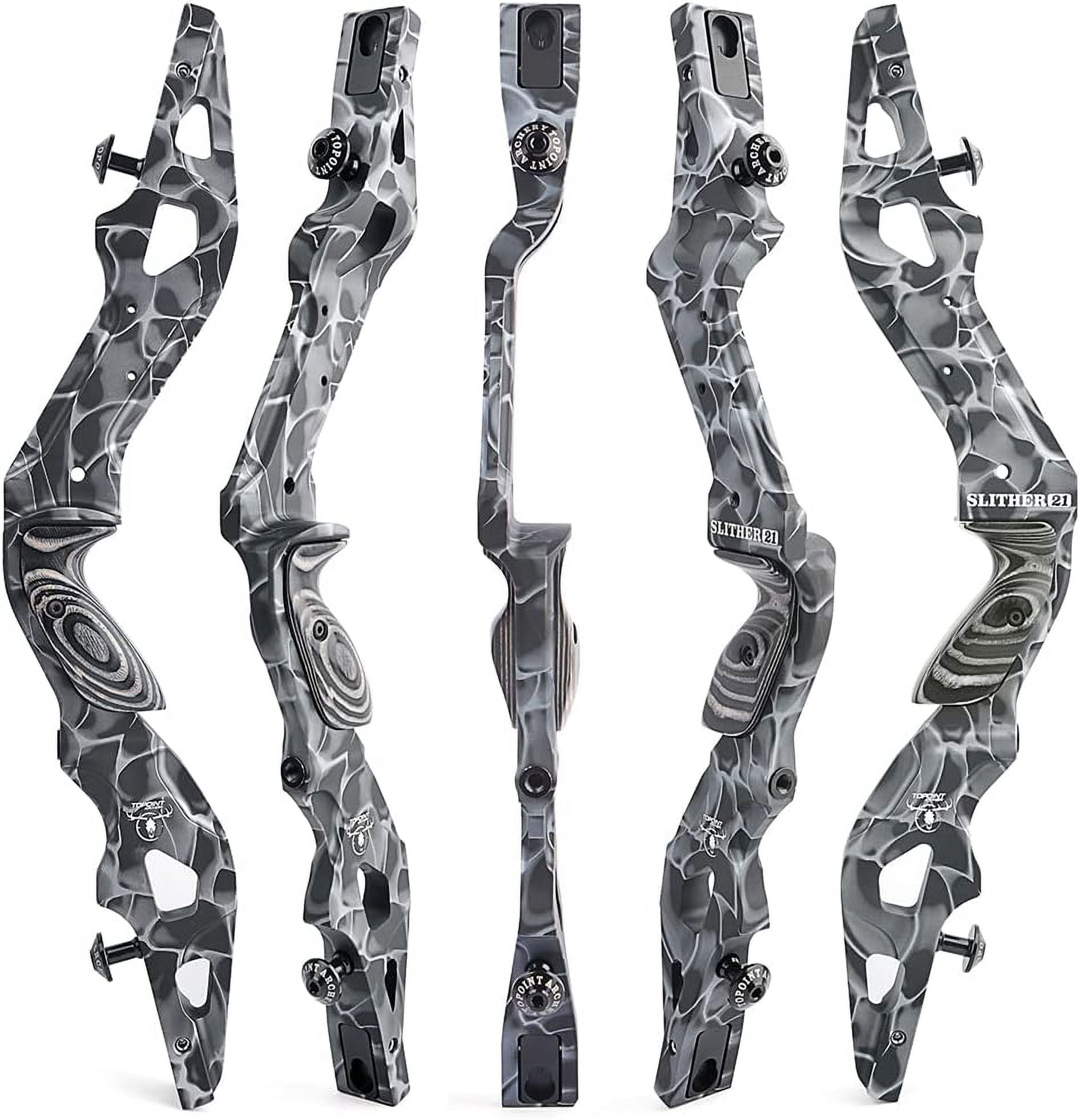 17"/19"/21" ILF Recurve Bow Riser Aluminum CNC Milling Bow Riser Archery American Hunting Targeting