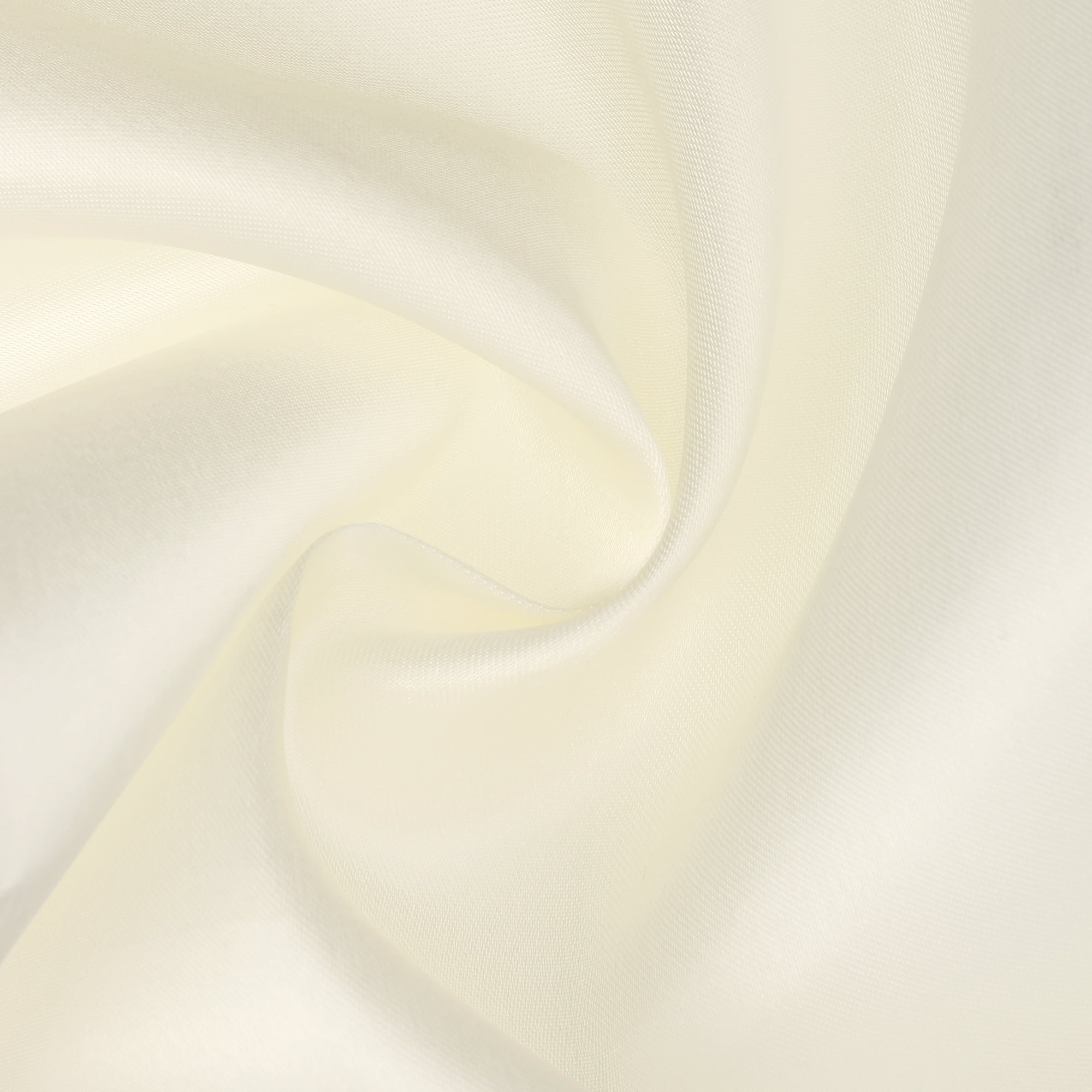 Unique Bargains Satin Silk Polyester Table Runners for Wedding Parties (10 Count) Beige 12"x108"