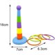 thumbnail image 2 of 1 juego de virola para pájaros y mascotas, anillo de entrenamiento inteligente para loros, anillo de juguete de Color para masticar, suministros interactivos para mascotas, colores aleatorios brillar Electrónica, 2 of 5