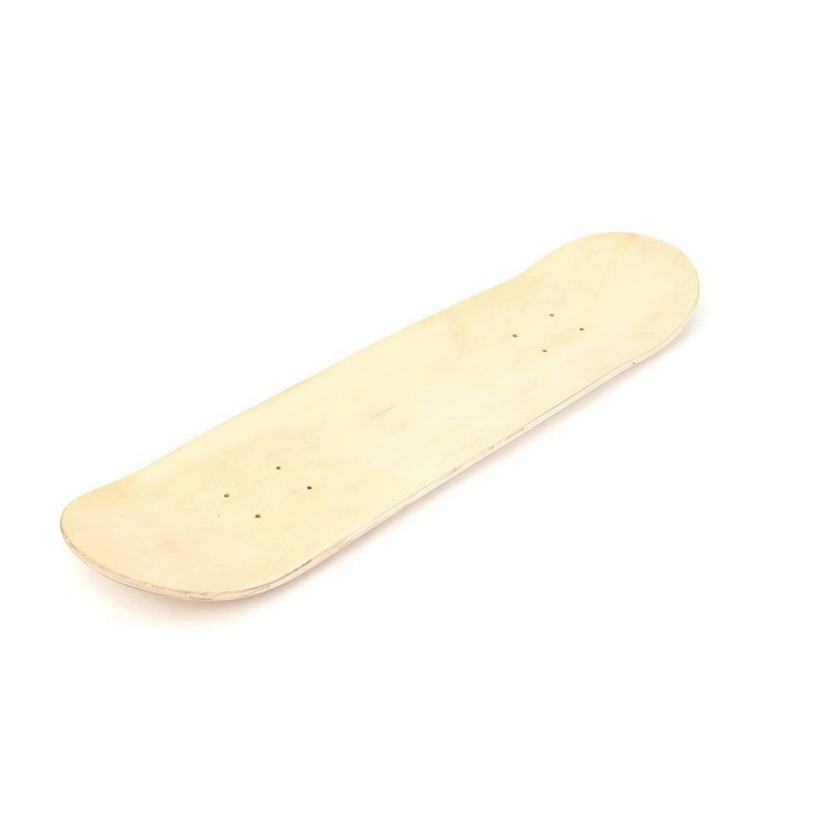 8'' Double Warped Concave Maple Skateboard Skate Board Blank Deck Free Grip Tape 