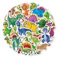 thumbnail image 5 of Pegatinas 100 Piezas Encantadoras Pegatinas Temáticas de Dinosaurios Vinilo Impermeable Estético Conjunto Decorativo Pegatinas de Marca Para PC Computadora Teléfono Móvil Maleta Monopatín Macbook Nev JAMW Sencillez, 5 of 5