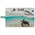 thumbnail image 4 of PKQWTM Tropical Sand Beach Palm Tree Underwater Sea Turtle Book Cover Book Protector Book Sleeve Book Pouch Book Bag 6x9 inch, 4 of 4