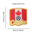 thumbnail image 2 of Parche termoadhesivo Levviye de 2 piezas para la Copa Mundial de Fútbol 2026 de Canadá, 2 of 5