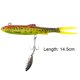 thumbnail image 3 of Pesca hundida 14,5 cm 28 g señuelos Bionic Swivel Sequin Tail cebos blandos (estilo A) JShteea Para Estrenar, 3 of 4