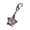Purple, variant on Celestials Inspire Keychain Charm for Bags Watches Sturdy Alloy Materials Everyday Fashion Accessory