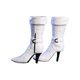 thumbnail image 3 of Zapatos para figuras a escala 1/6, duraderos, zapatos de tacón alto de moda, accesorios para muñecas Blanco, 3 of 9