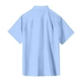 thumbnail image 4 of Men's Vintage Button Down Bowling Shirts Short Sleeve Summer Beach Shirt M, 4 of 5