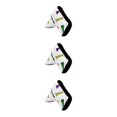 thumbnail image 3 of ZheElen Golf Maillet Putter Tête Couvre-Chef de Club de Golf Carré pour les Hommes L en Forme de 3Set, 3 of 6