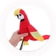 thumbnail image 2 of 1 Juego de accesorios de loro pirata, Animal de peluche, juguete de Halloween, loro pirata Adorable para Halloween, 2 of 4